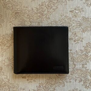 Coach Men’s Black Leather Wallet